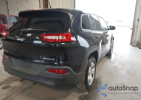 2016 Jeep Cherokee Sport из США, поврежденный, VIN 1C4PJMAB2GW266940